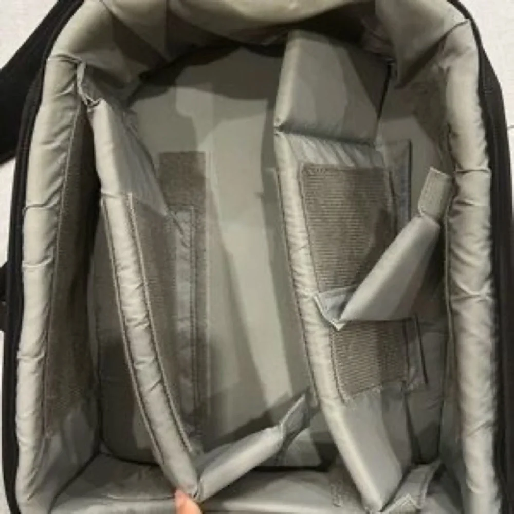 Men's Dark Brown Camera Backpack
